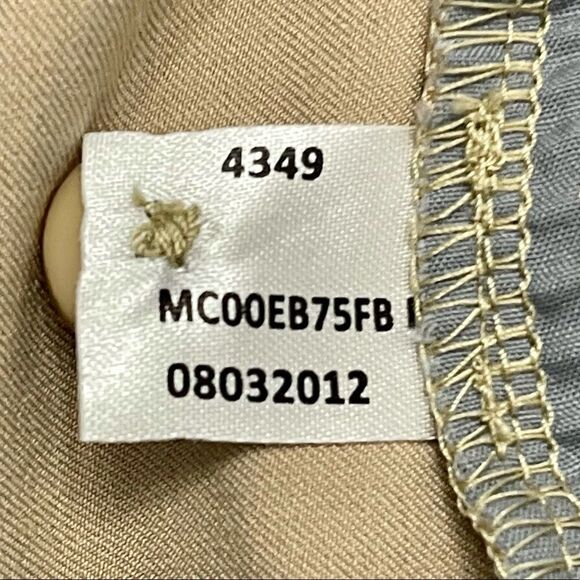 Peter Millar Wicking Elements Performance Pants.  Tan.  Size 36. - Picture 6 of 8